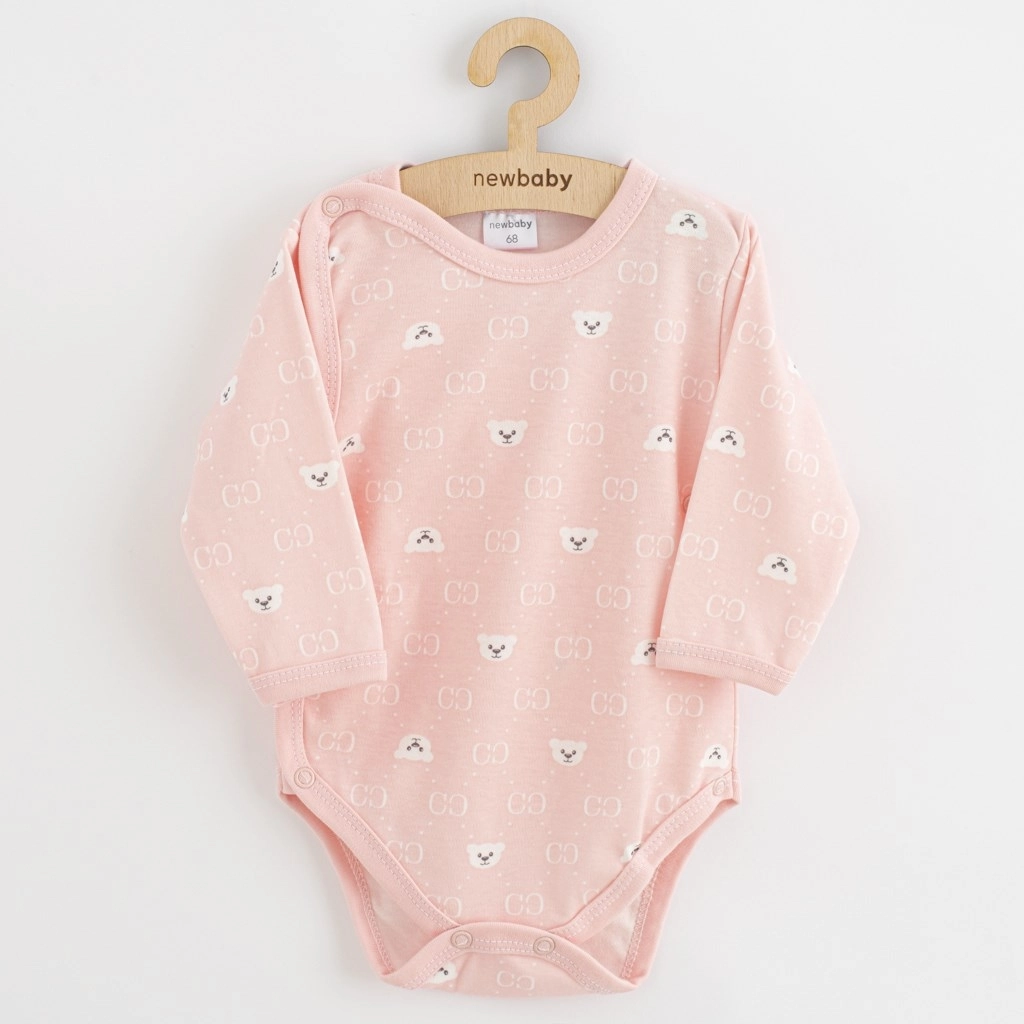 kojenecké body na cvočky new baby classic ii medvídek bílé 62 (3–6 m)