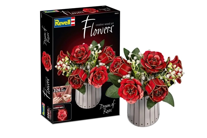 Revell Dream of Roses – květinový motiv pro kreativní dekorování