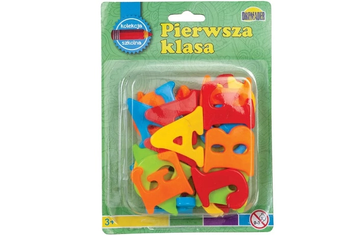 Magnetická písmenka Dromader na blistru