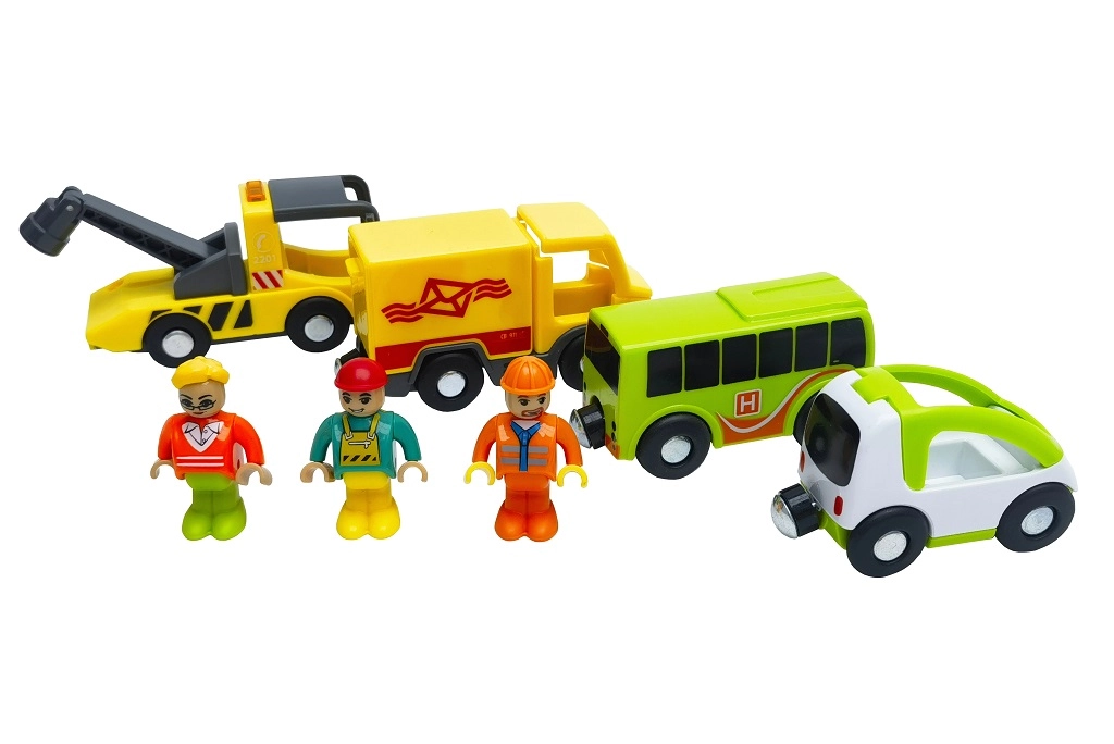 2Kids Toys sada městských vozidel s figurkami