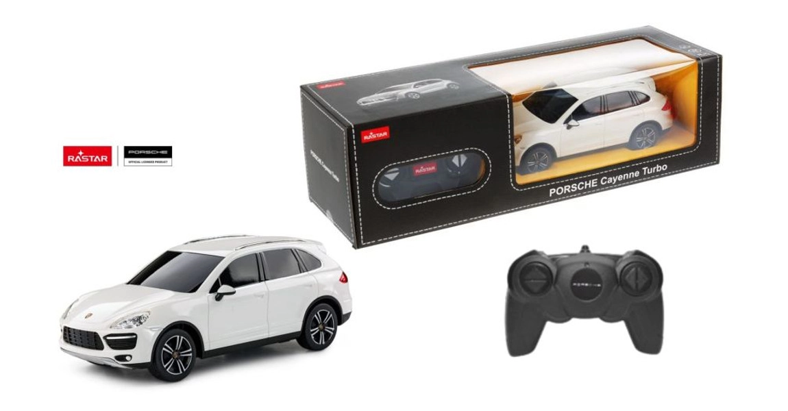 rc model porsche cayenne turbo 1:24 od rastar
