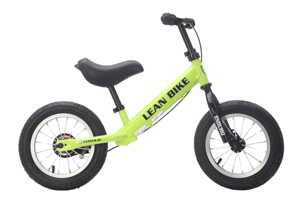 Odrážedlo ENDURO neonově zelené