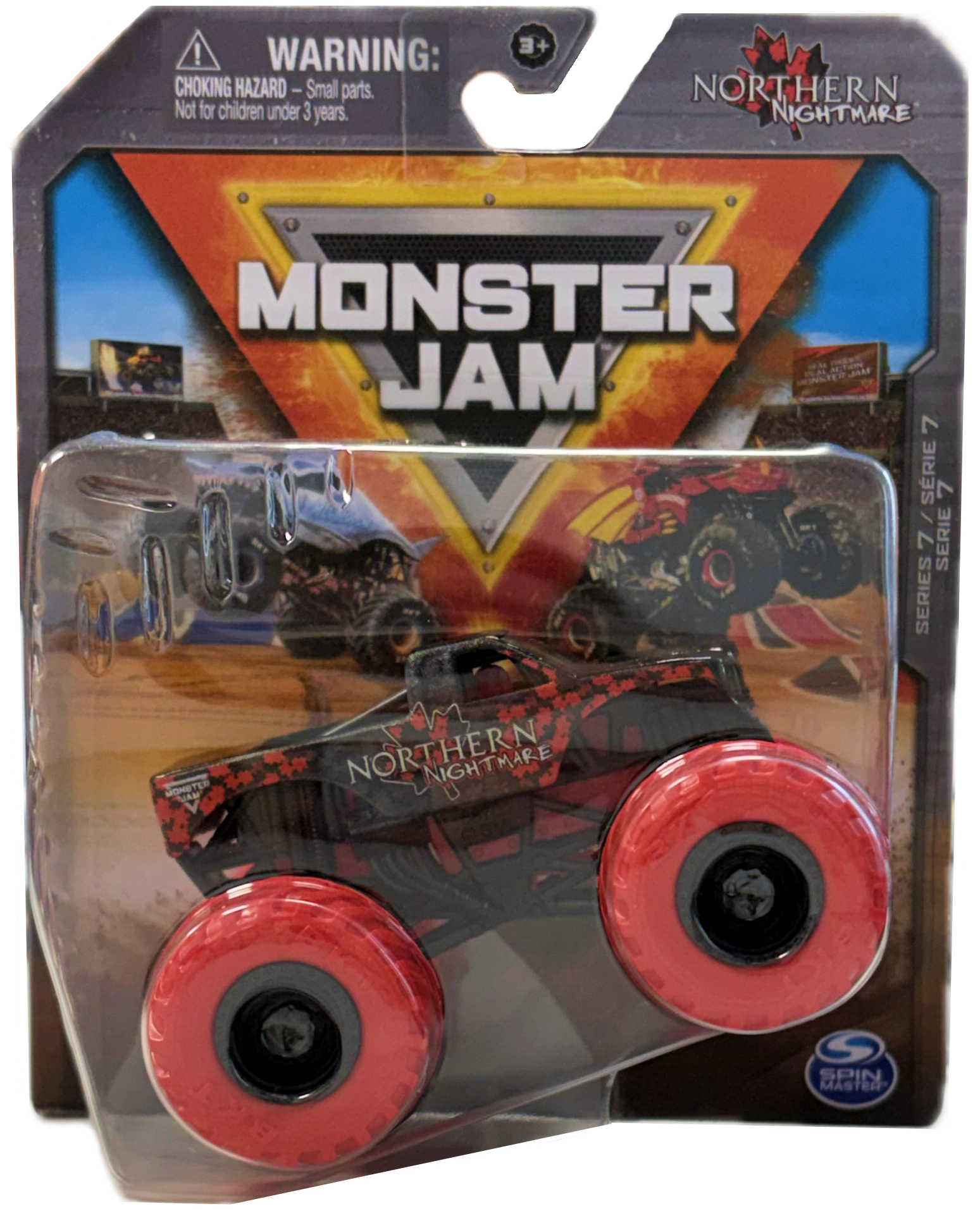 Spin Master Monster Jam monster truck Northern Nightmare 1:64