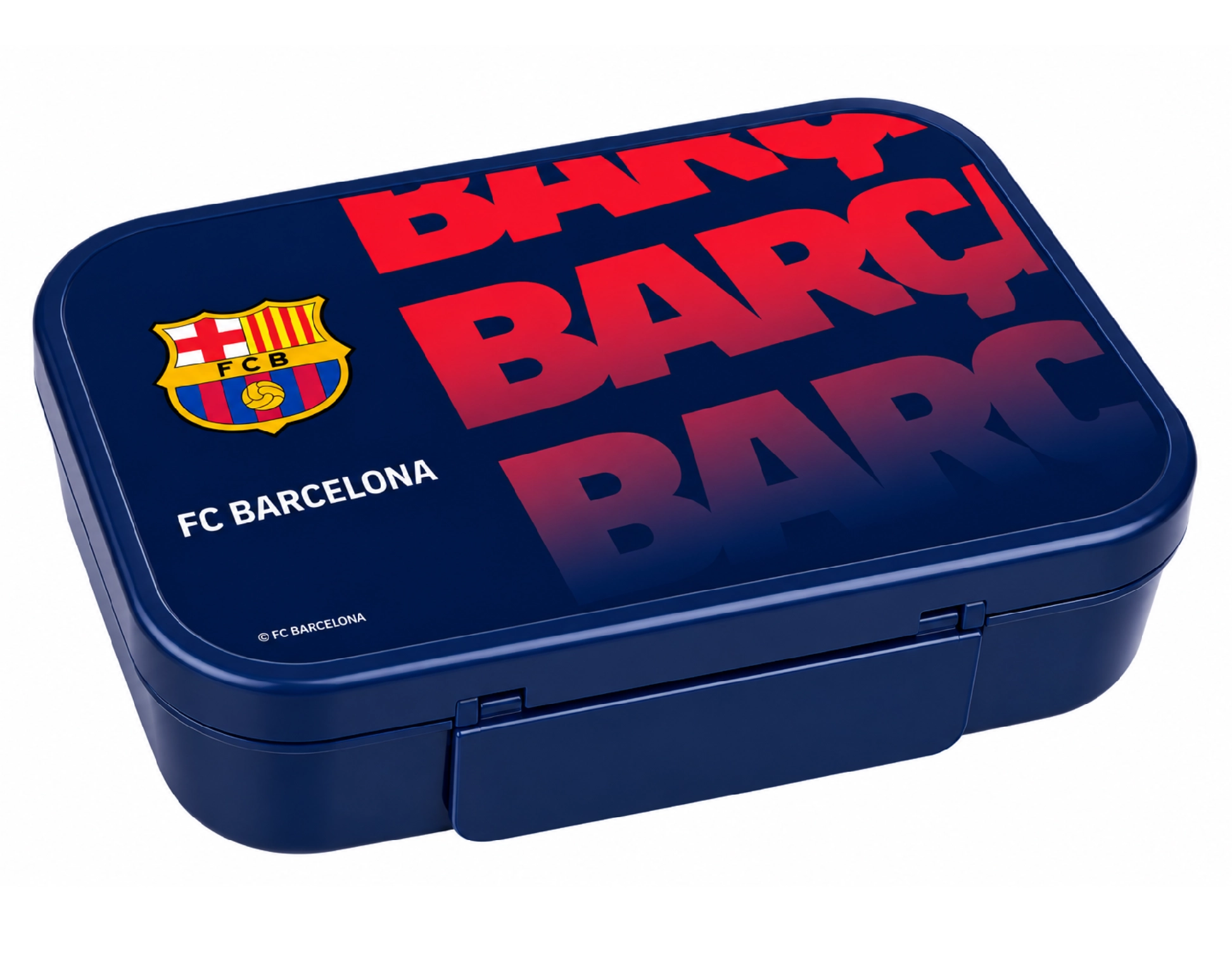 Tříkomorový svačinový box FC Barcelona