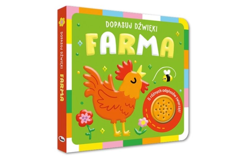 Přiřaď zvuky – Farma (zvuková knížka)