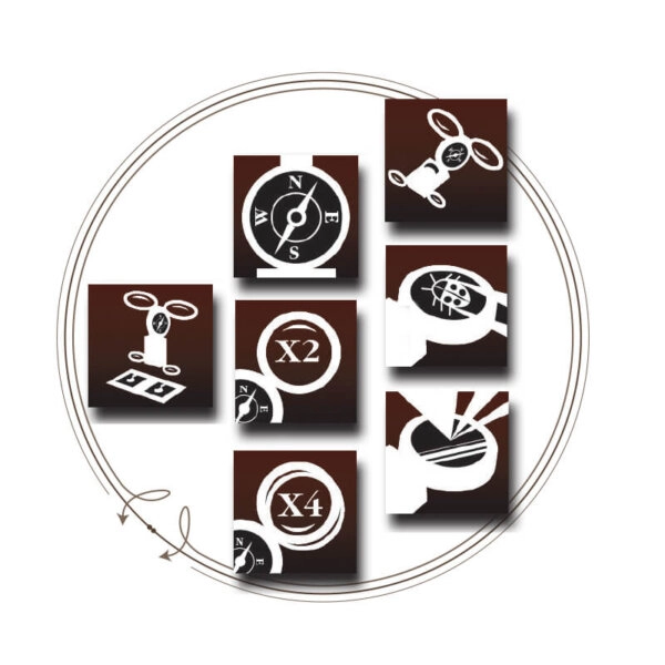 Navir - Optický multifunkční přístroj - mix barev