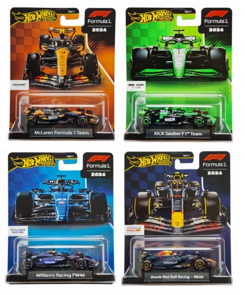 Hot Wheels Formule 1 – kovový model 1:64