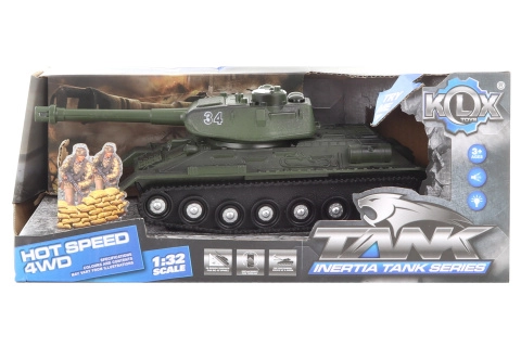 Zelený setrvačný tank 1:32