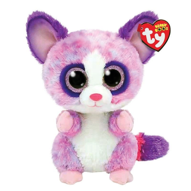 TY Beanie Boos BECCA růžová komba 15 cm