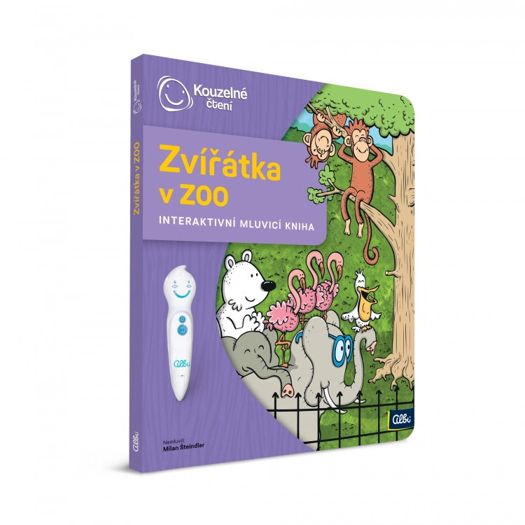 Albi Kouzelné čtení Kniha Zvířátka v ZOO