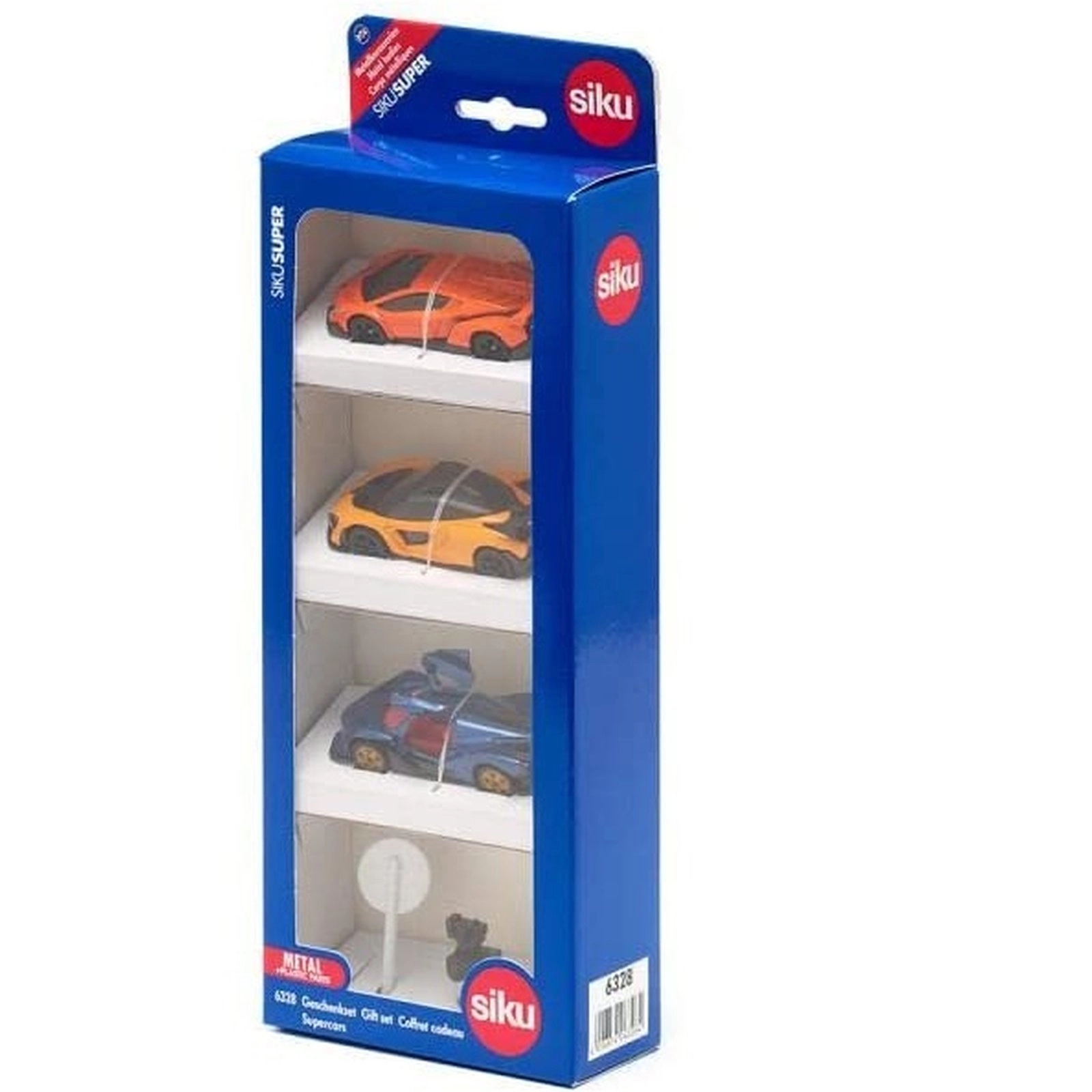 SIKU Super - set sportovní auta a příslušenství