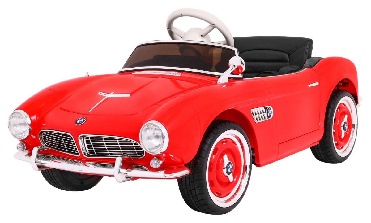 Levně Elektrické autíčko BMW 507 retro – červený roadster