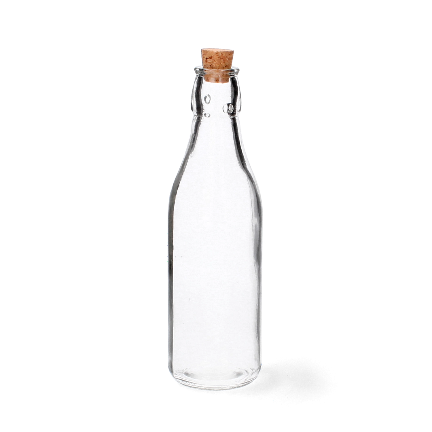 Skleněná láhev s korkem 225 ml