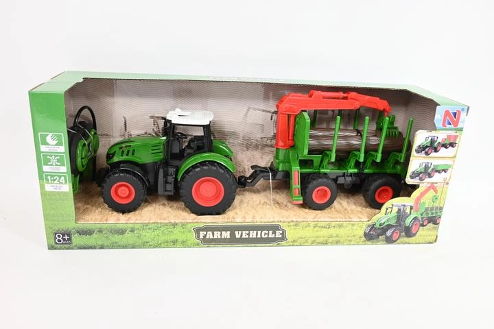 RC traktor s přívěsem