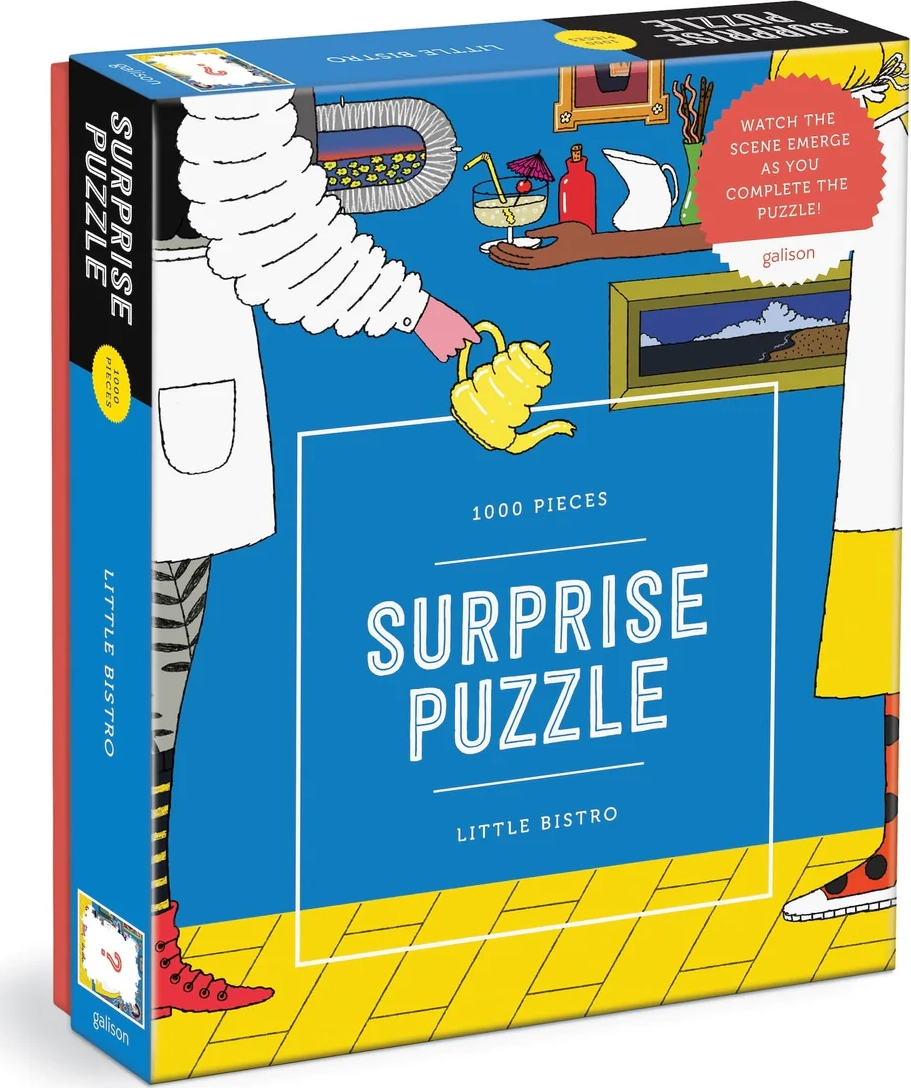 GALISON Surprise puzzle Malé bistro 1000 dílků
