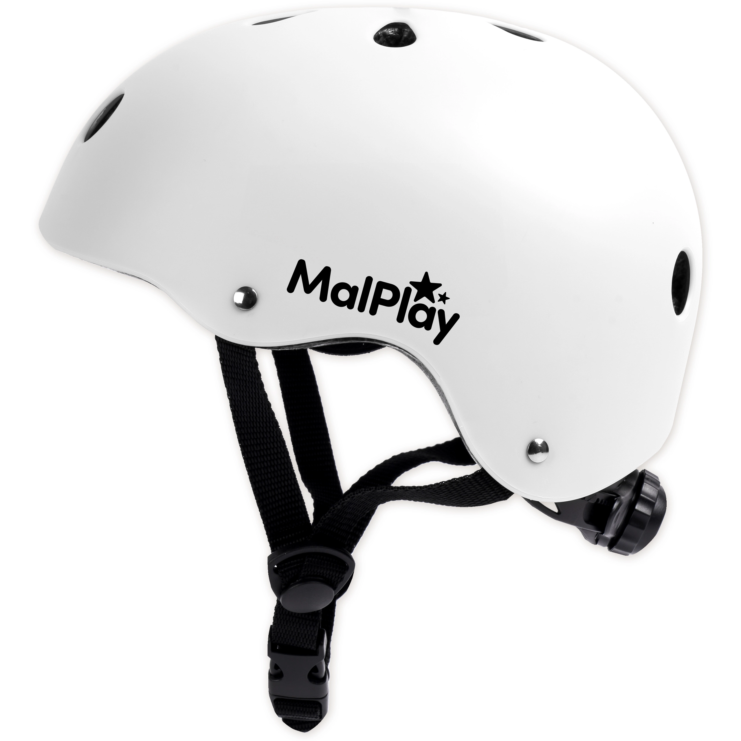 dětská cyklistická helma safekiddo bílá