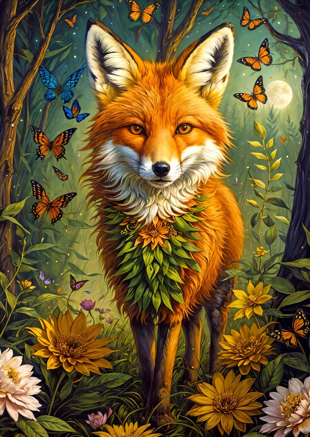 Levně Enjoy Puzzle kouzelná liška 1000 dílků