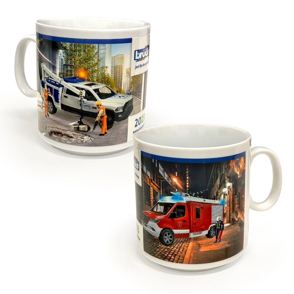 Bruder 10300 Reklamní hrneček 2025