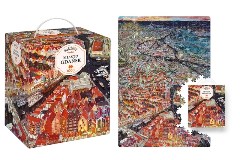 CzuCzu Puzzlove město Gdaňsk 1000 dílků