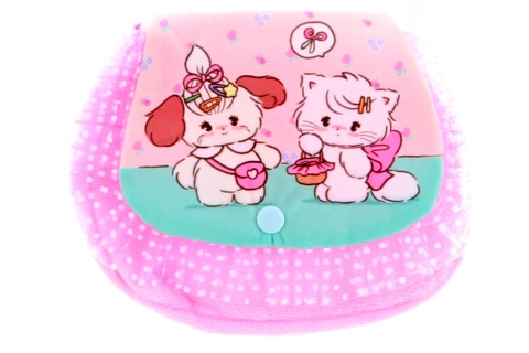 Plyšová kabelka přes rameno se zvířecím motivem