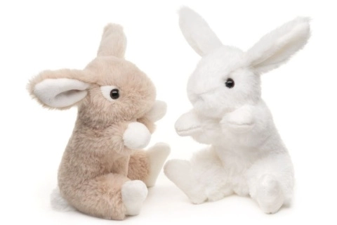 Plyšový králík eco-friendly 15 cm – 2 barvy
