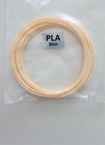 PLA filament tělový 1,75 mm – vzorový úsek 15 m