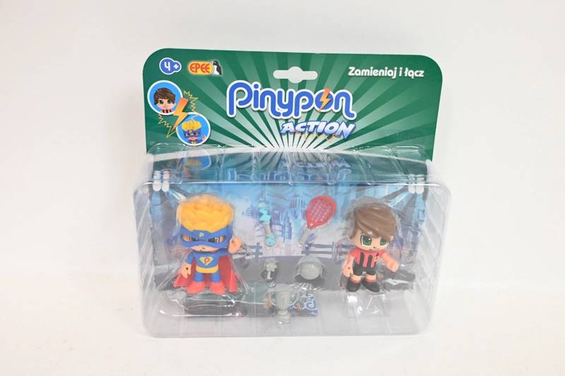 EPEE Pinypon action sada 2 figurek – fotbalista a superhrdina