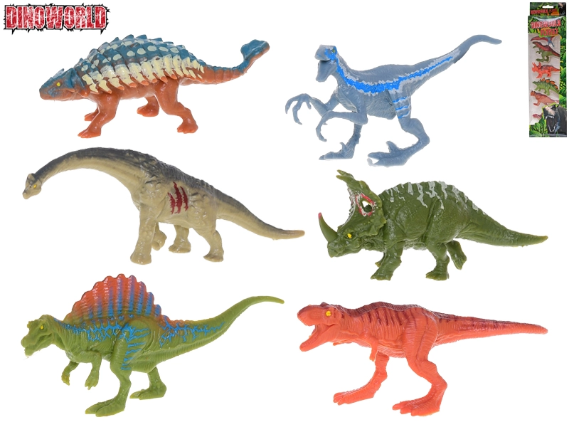 Sada Dinoworld dinosauři – 6 realistických figurek