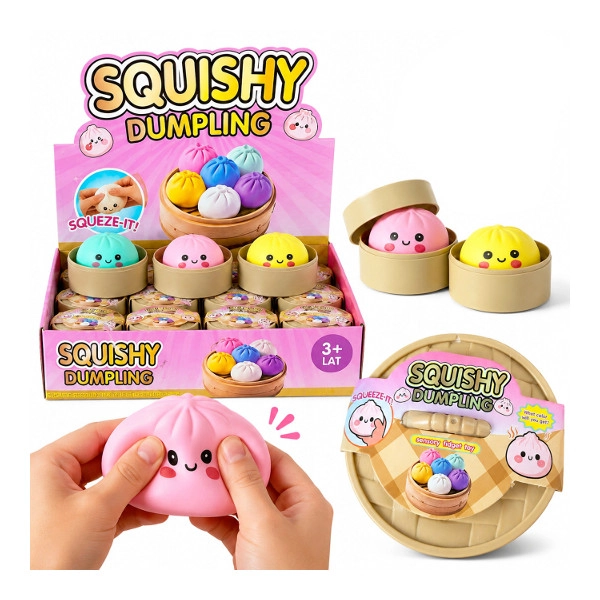 Domplings squishy box malé překvapení