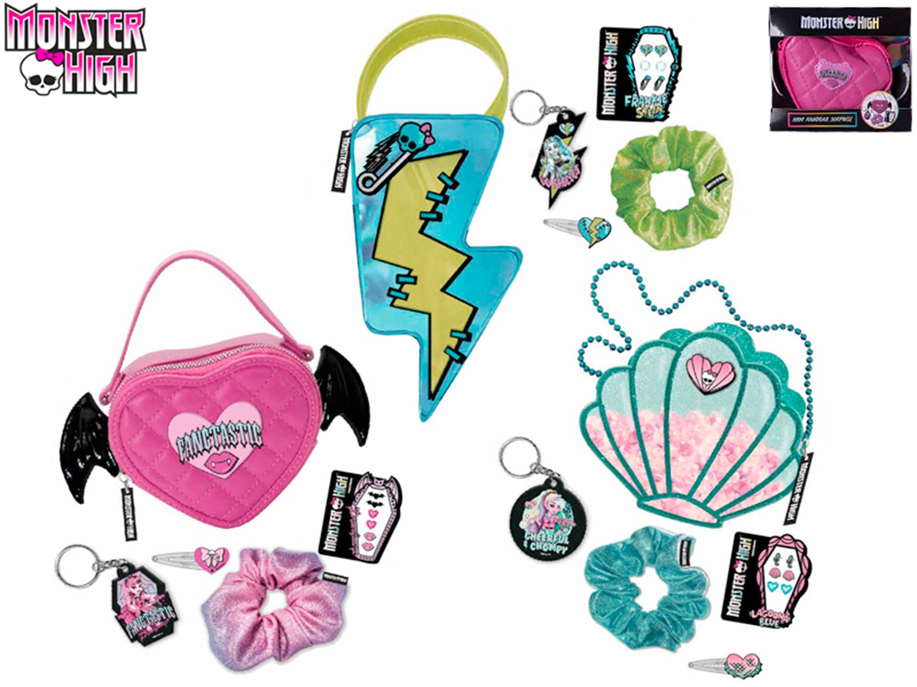 Monster High mini kabelka s doplňky pro děti