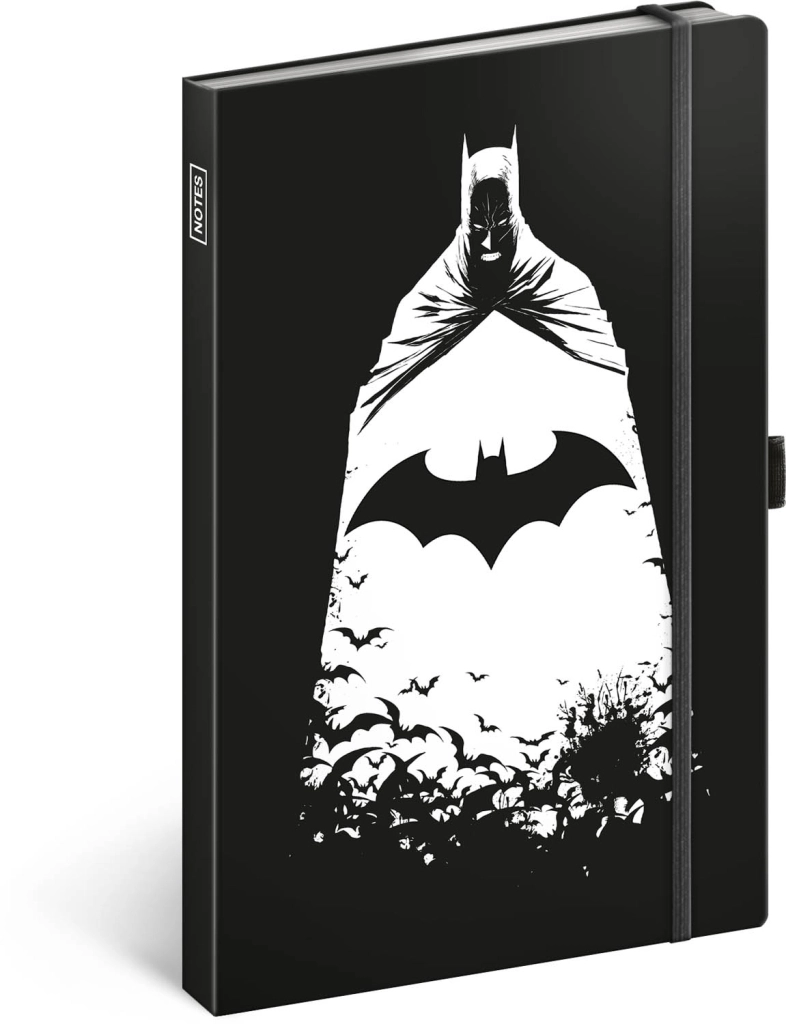 Presco Notes Batman linkovaný 13 x 21 cm