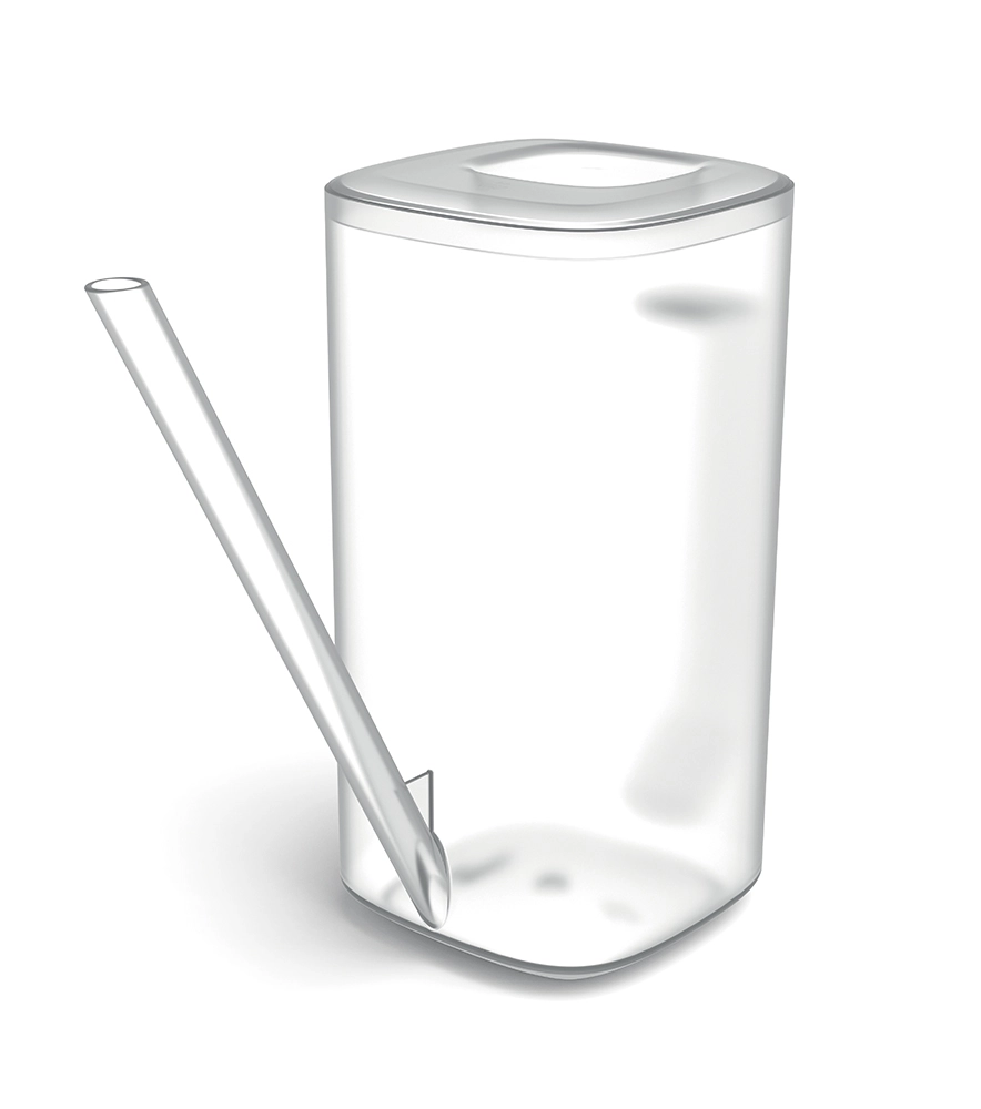 Prosperplast plastová konvička TUBIOS transparentní varianta 1,6 l