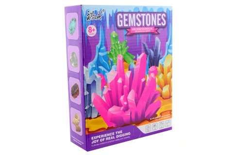 Sada na tesání drahokamů pro děti 8+