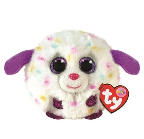 Levně Plyšový mazlíček TY Puffies Munchkin – bílý pejsek