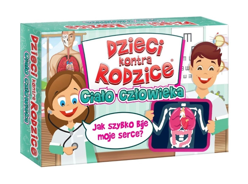 Levně Děti proti rodičům: Lidské tělo – rodinná kvízová hra