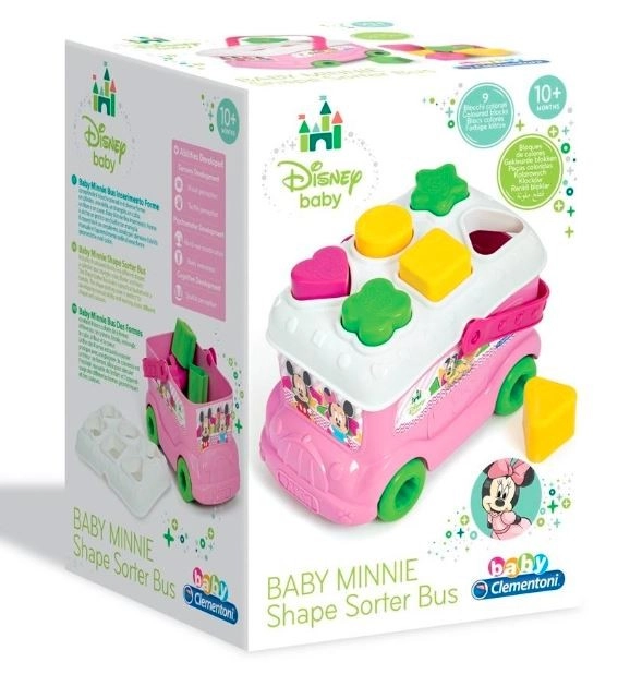 Clementoni Clemmy Baby vkládací autíčko Minnie