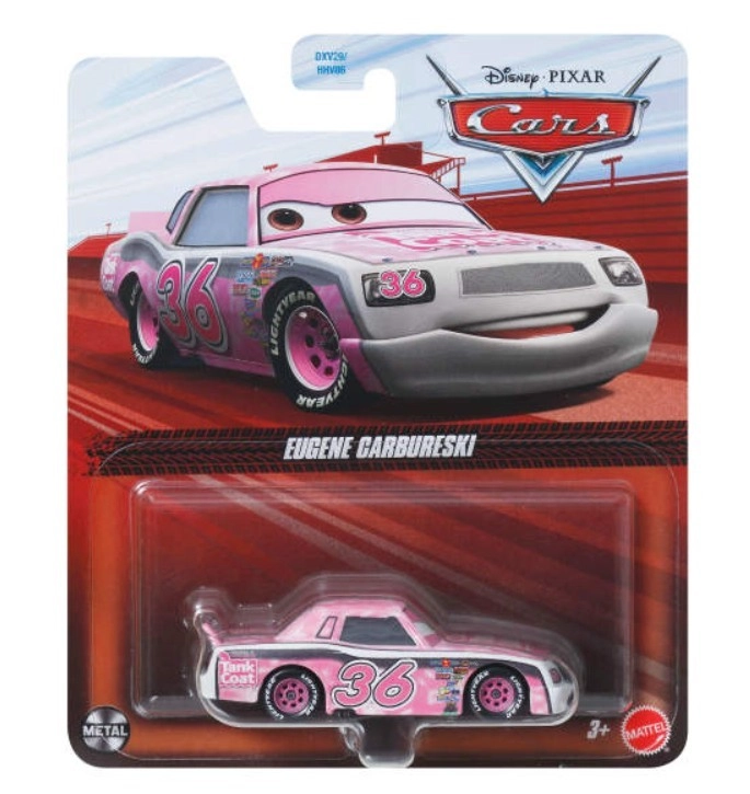 Autíčko Cars Tank Coat #36 kovový model 1:55