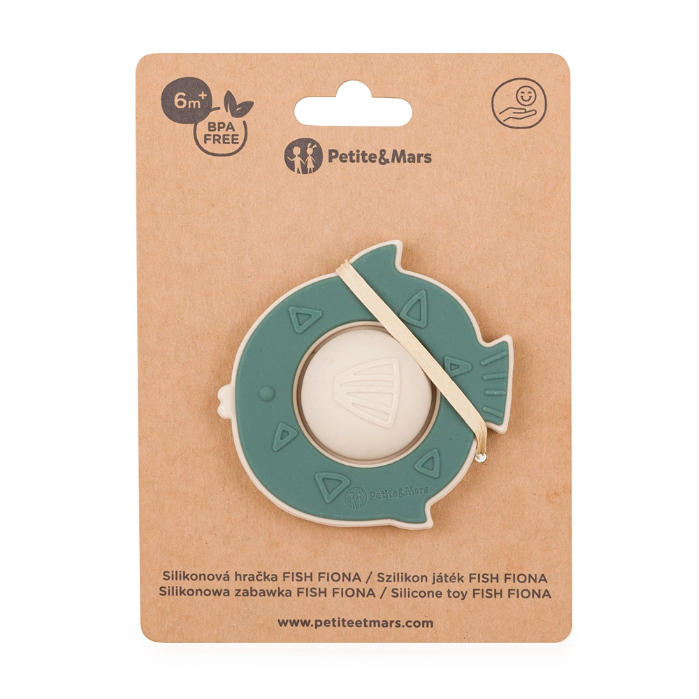 Petite&mars silikon Fish Fiona Misty Green