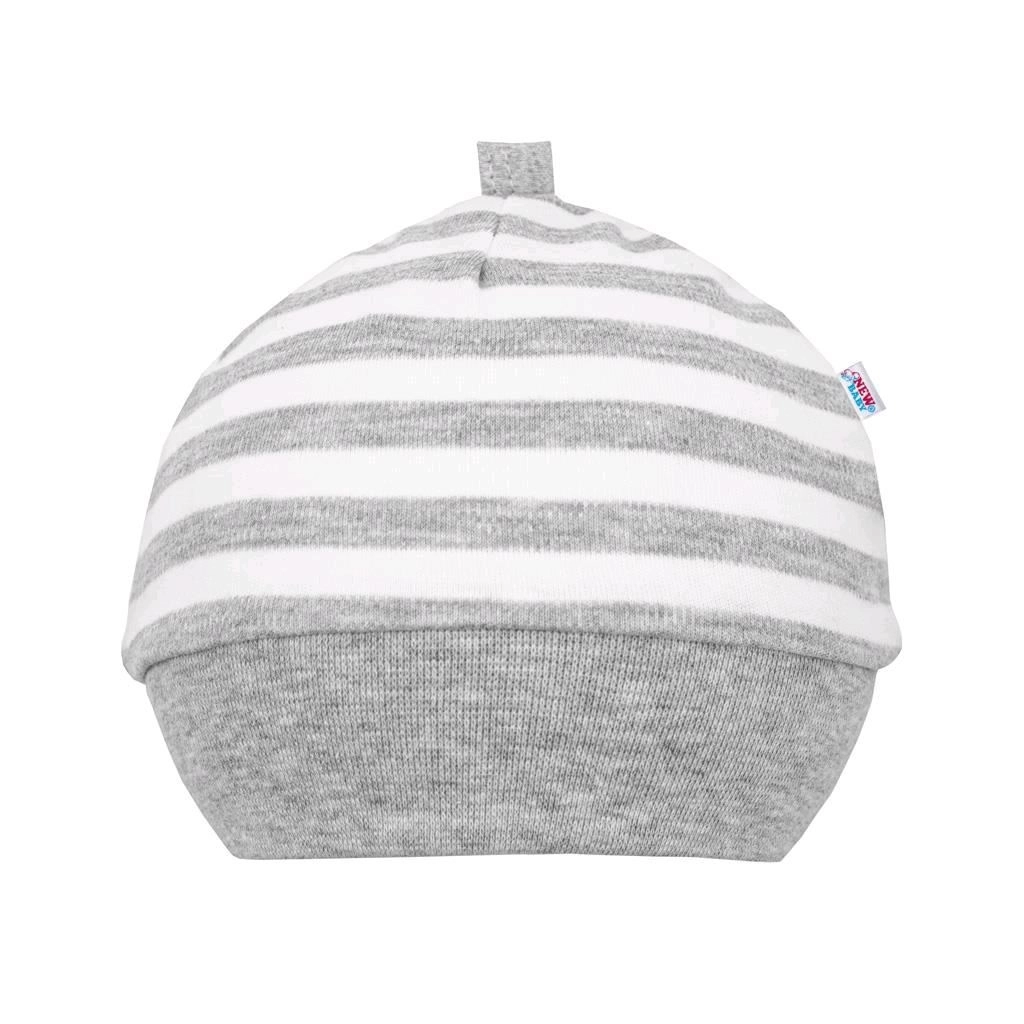 Dětská bavlněná čepička NEW BABY Zebra Exclusive