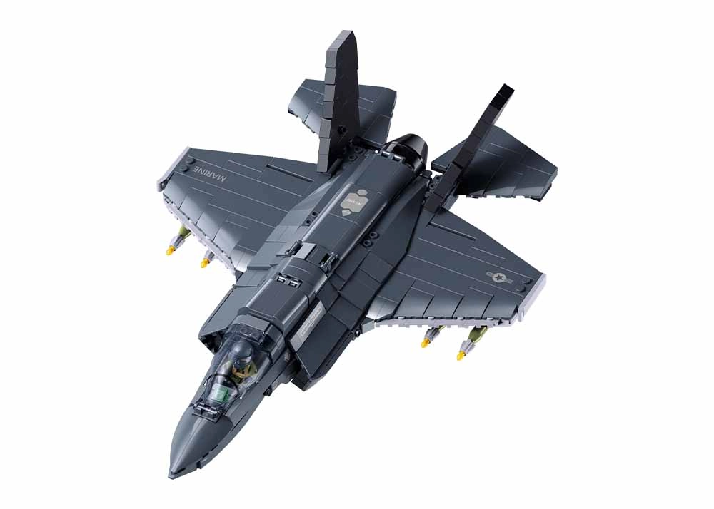 Sluban Model Bricks M38-B1361 Stíhací letoun F-35BS v měřítku 1:44