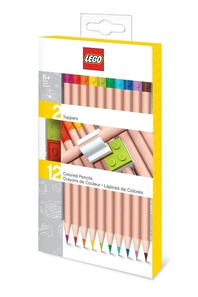 Lego pastelky 12 barev s klipem