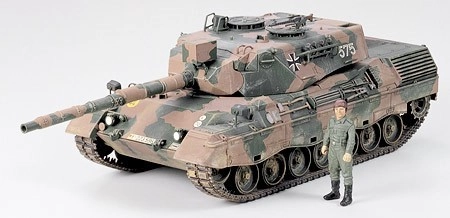 Tamiya Plastikový model tanku 35112 German Leopard A4 Tank 1:35