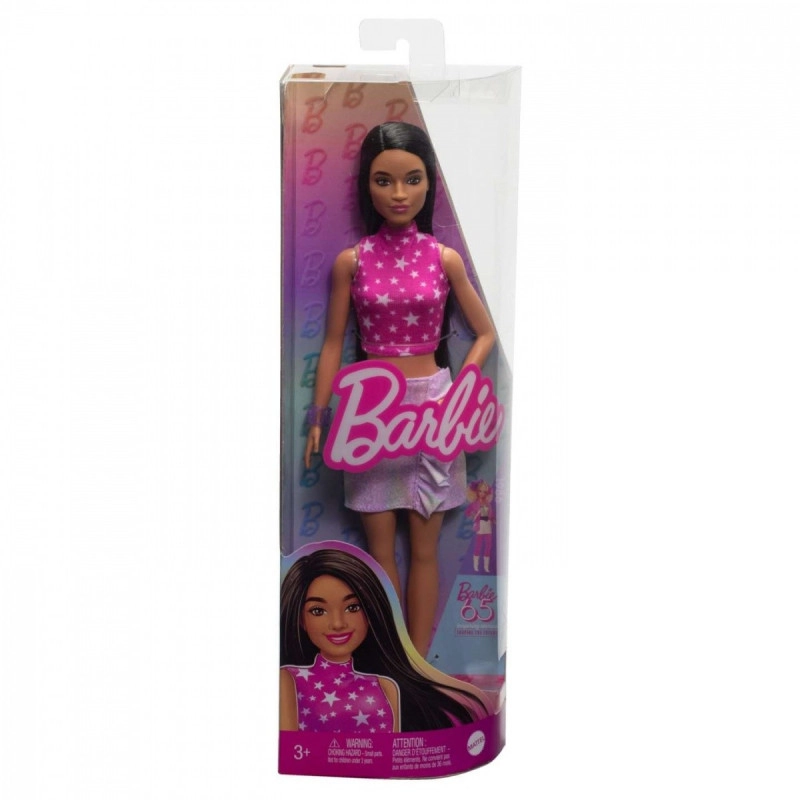 Levně Barbie Fashionistas 215 HRH13 rockový styl