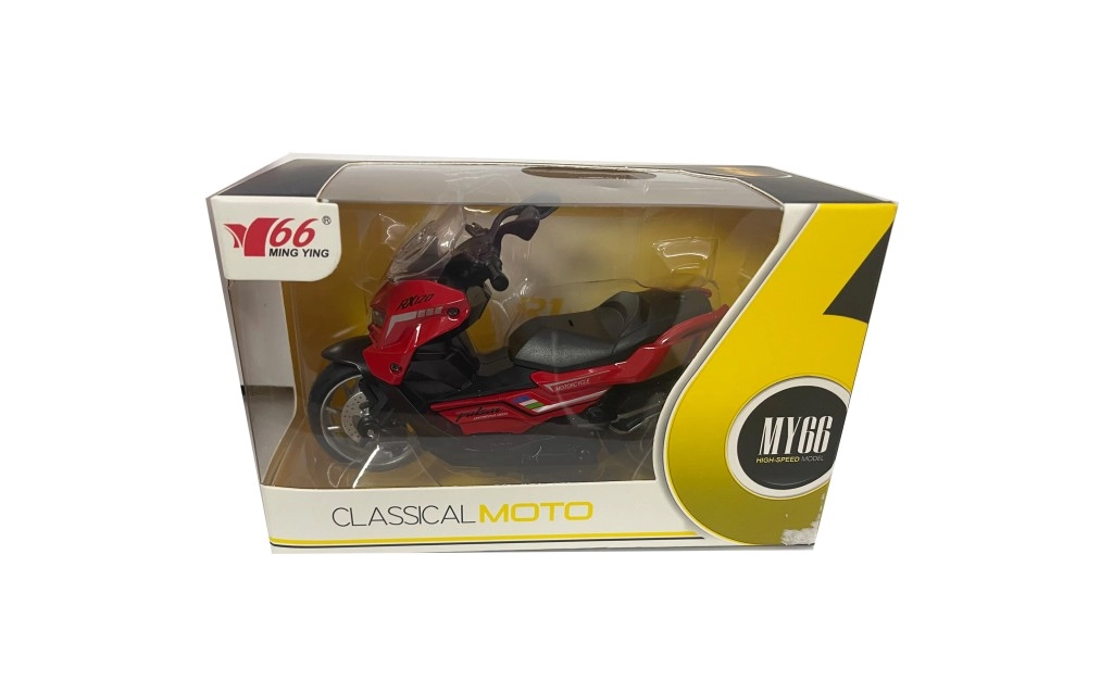 Dětská motorka na natažení 1:14