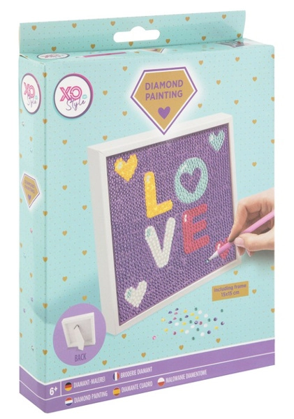 Grafix diamantová mozaika – jednorožec, sada pro děti