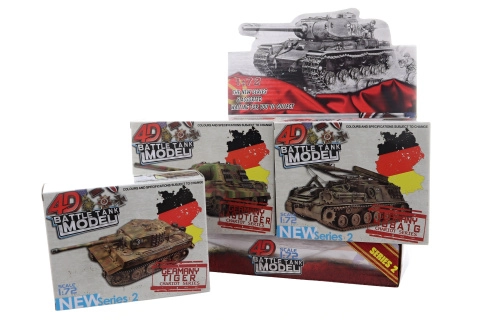 Levně Skládací 4D tank stavebnice 8 ks
