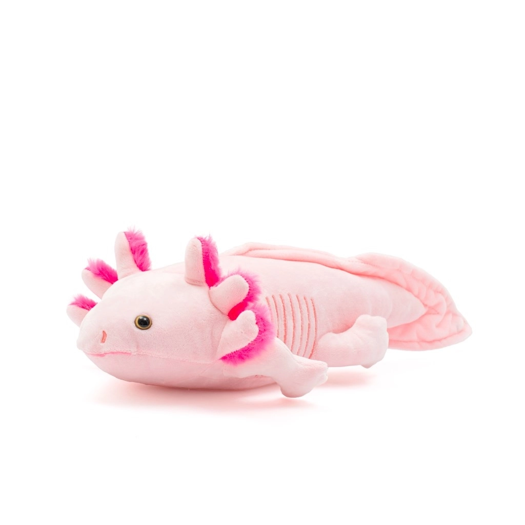 Plyšový axolotl Baby Mix 45 cm růžový