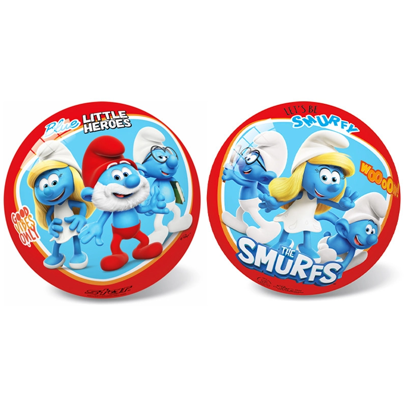 míč šmoulové 23 cm