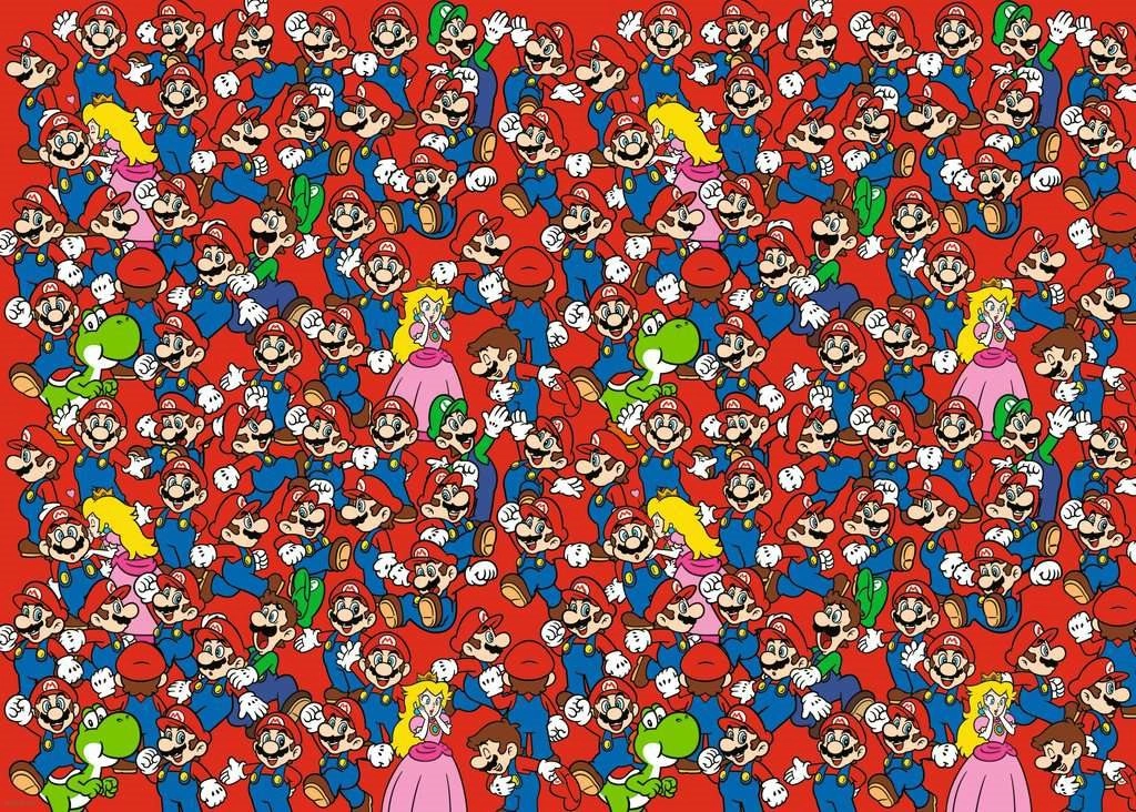 Levně Ravensburger puzzle Super Mario 1000 dílků