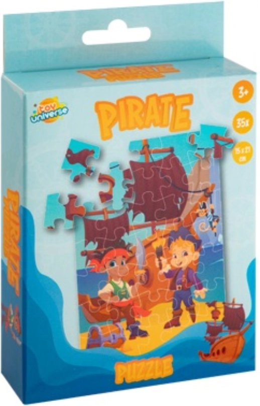 Dětské puzzle Piráti 35 dílků